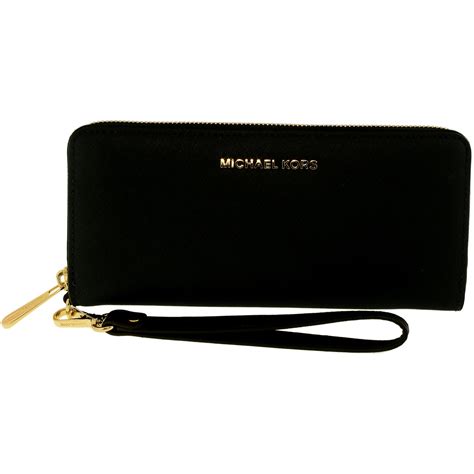 michael kors za continental genuine leather wallet navy gold|large saffiano leather continental wallet.